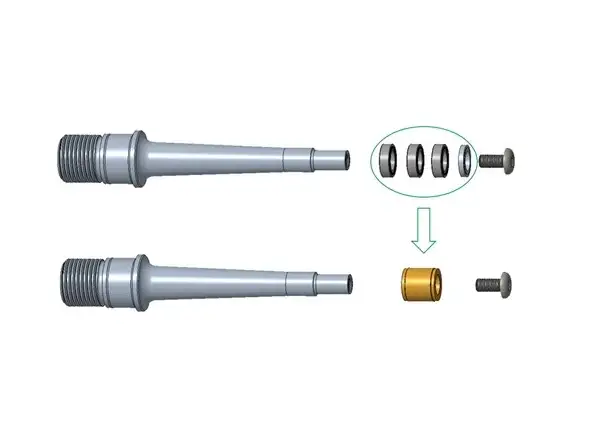 OneUp Wartungsset für Aluminium-Pedale