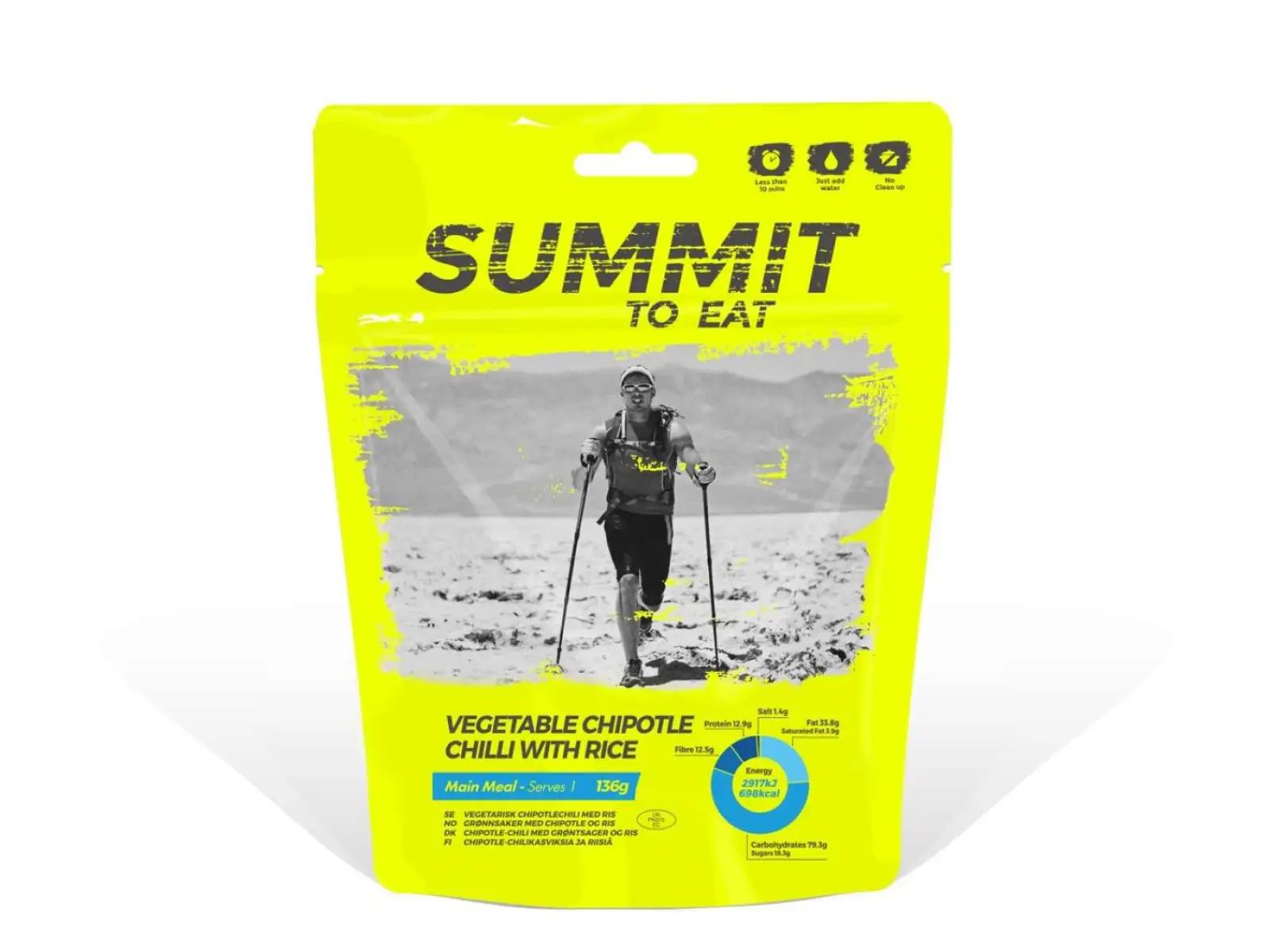 Summit To Eat dehydriertes Essen Vegetarisch Jalapeño mit Reis 217 g