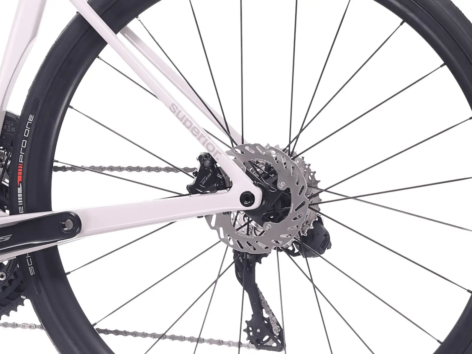 Superior XR 9.5 GF Rennrad Gloss Pink Dust