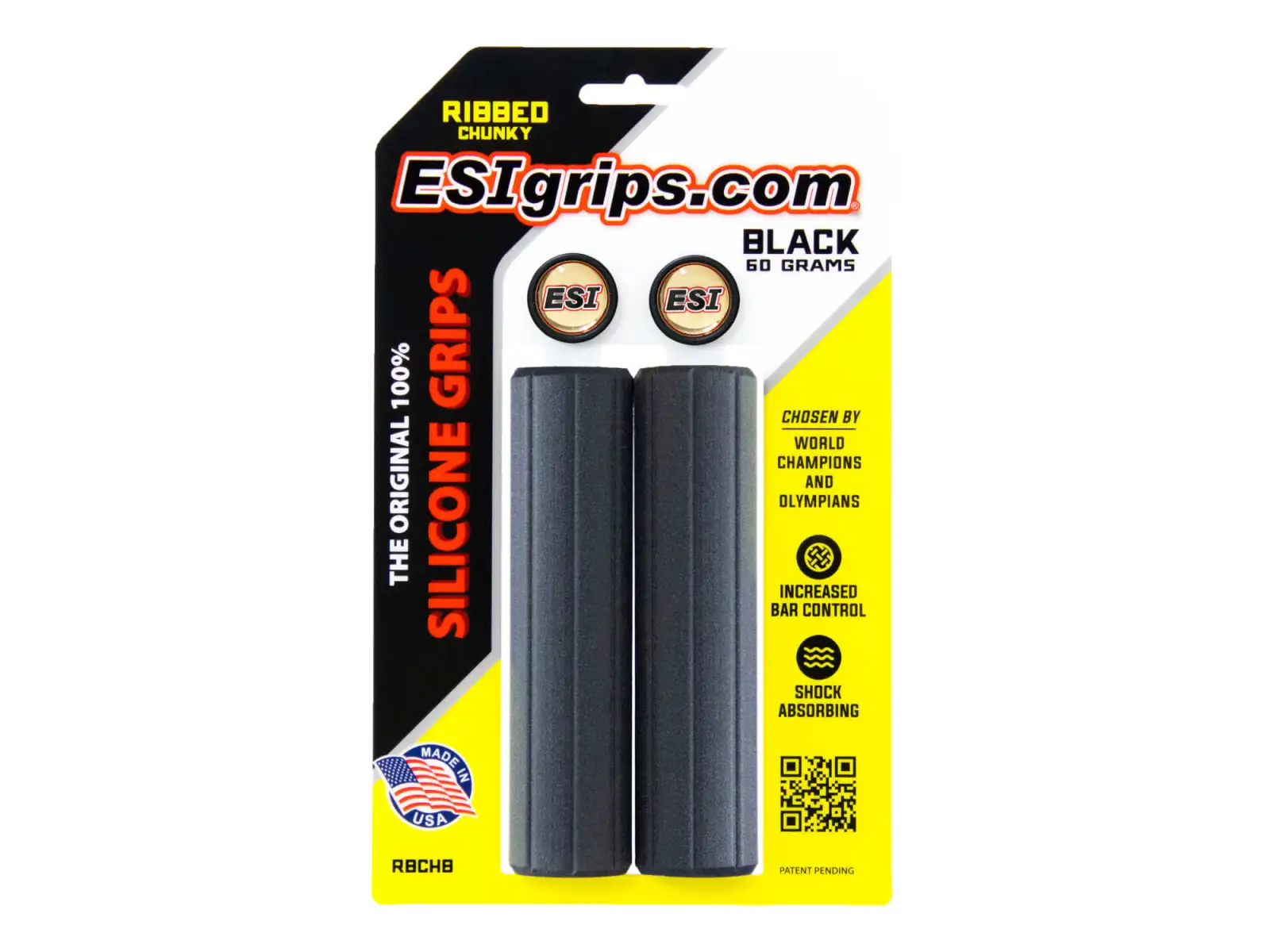 ESI Griffe Rippen Chunky Schwarz