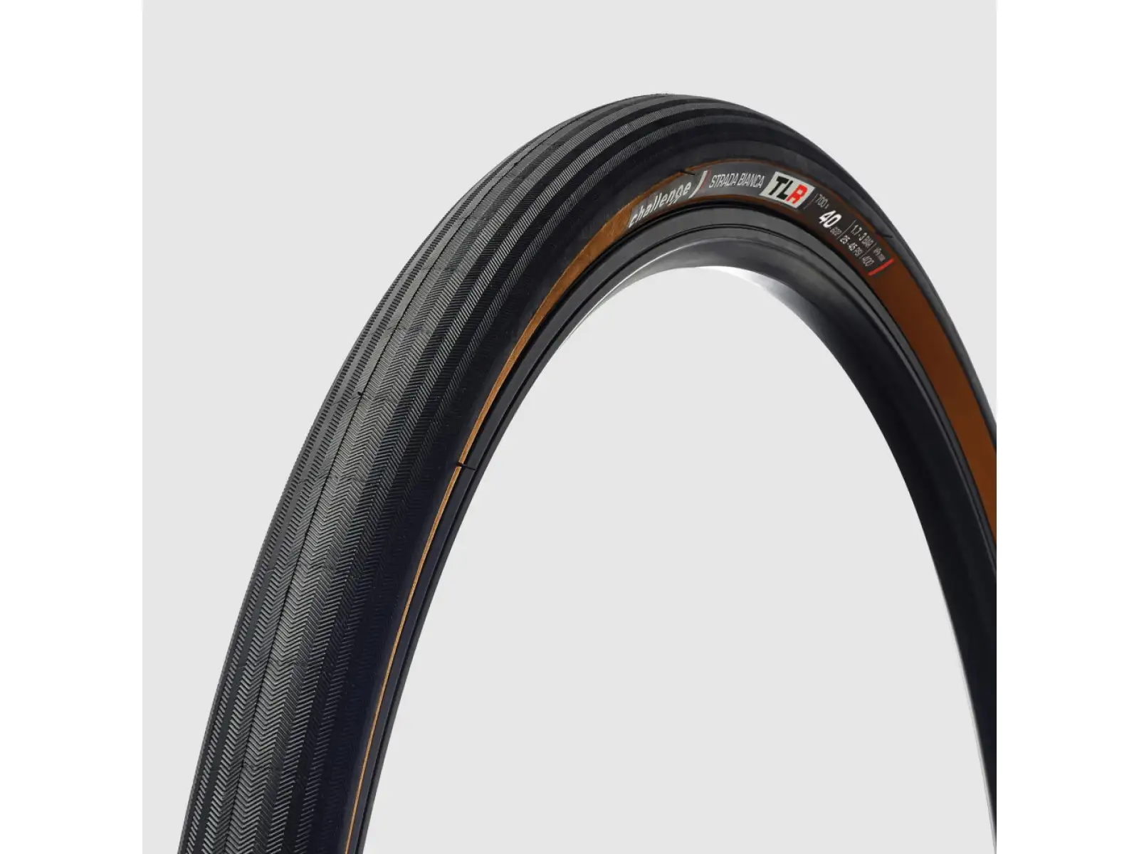 Herausforderung Strada Bianca TLR 28" Schotterreifen mit Kevlar