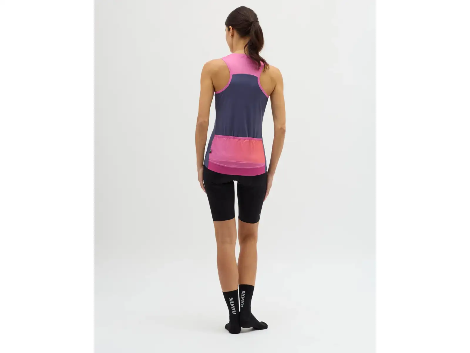 Silvini Escolca Damen-Trikot ohne Ärmel Blush/Plum