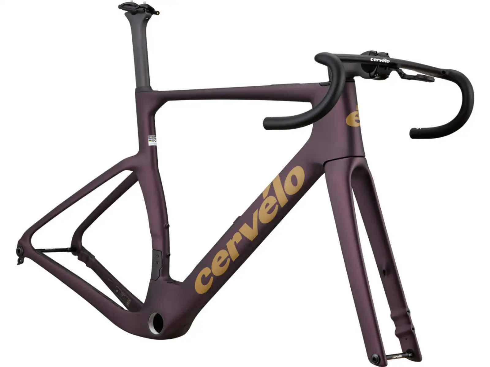 Cervélo Aspero-5 Gravel Rahmenkit Black Currant