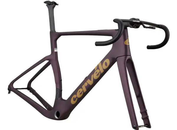 Cervélo Aspero-5 Gravel Rahmenkit Black Currant