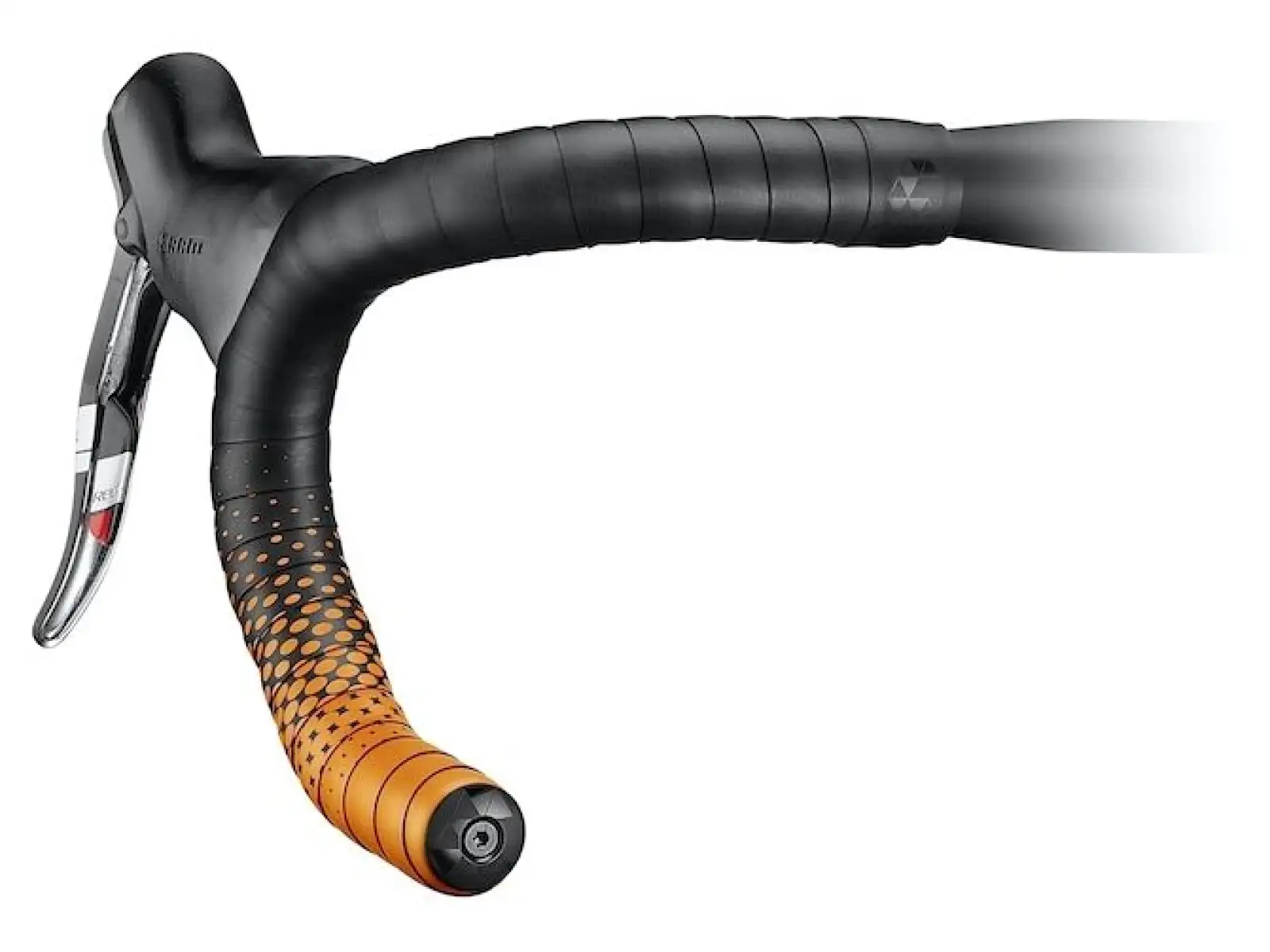 Ciclovation Leather Touch Fusion Lenkerband schwarz/orange