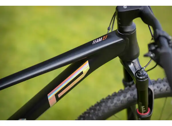 Superior Team 27 Issue Matte Black/Hologram Chrome/Team Red Kinderfahrrad