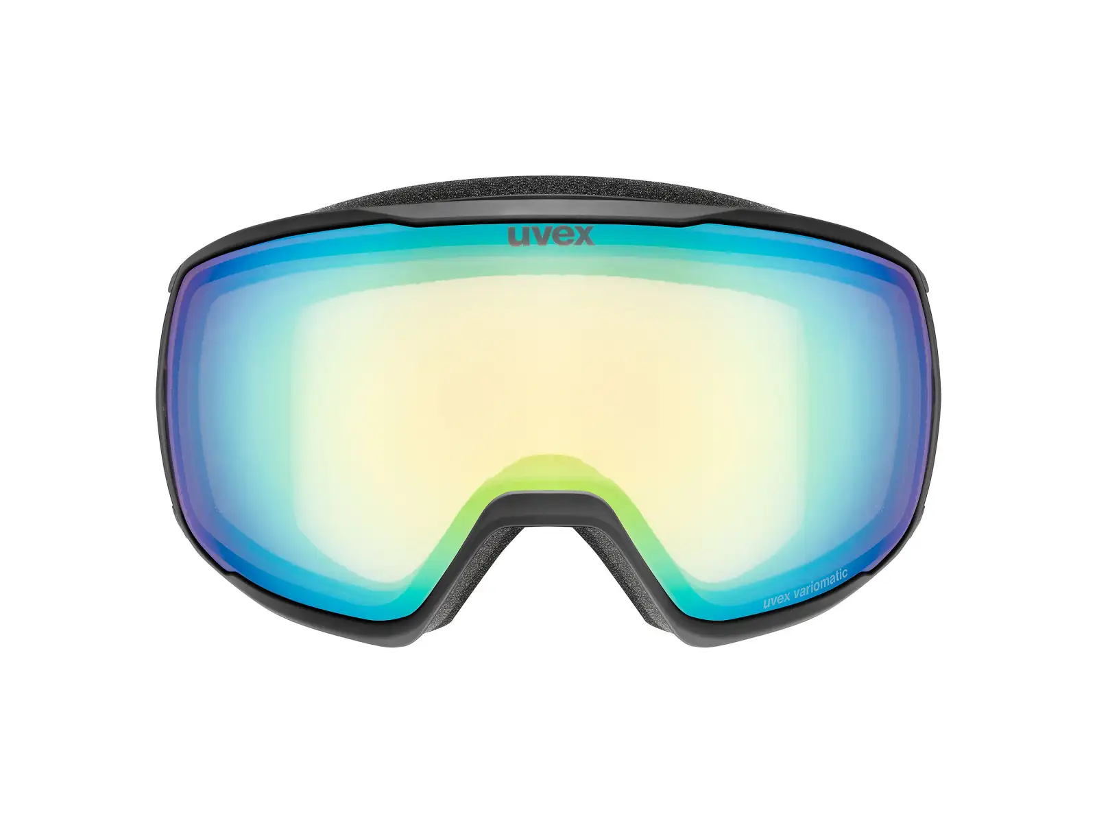 Uvex Vitorious V Skibrille black matt/rainbow - clear
