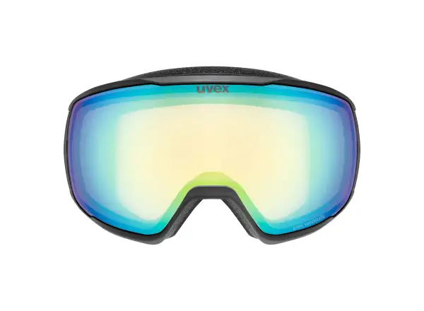 Uvex Vitorious V Skibrille black matt/rainbow - clear