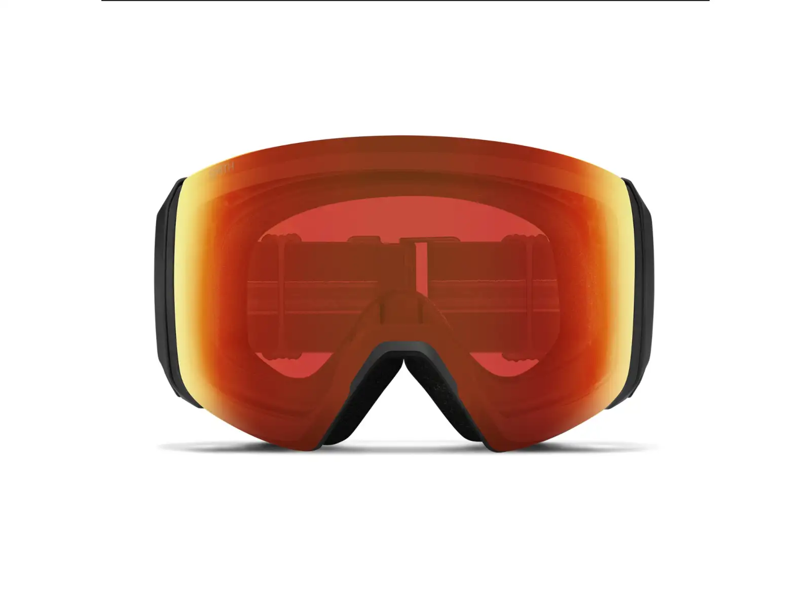 Smith 4D Mag XL Skibrille Black / ChromaPop Everyday Red Mirror (2 Gläser)