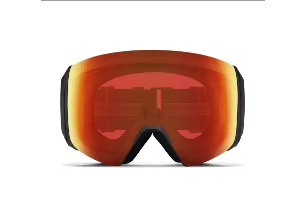 Smith 4D Mag XL Skibrille Black / ChromaPop Everyday Red Mirror (2 Gläser)