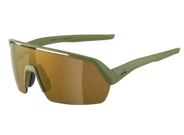 Alpina Turbo HR Brille Olive Matt