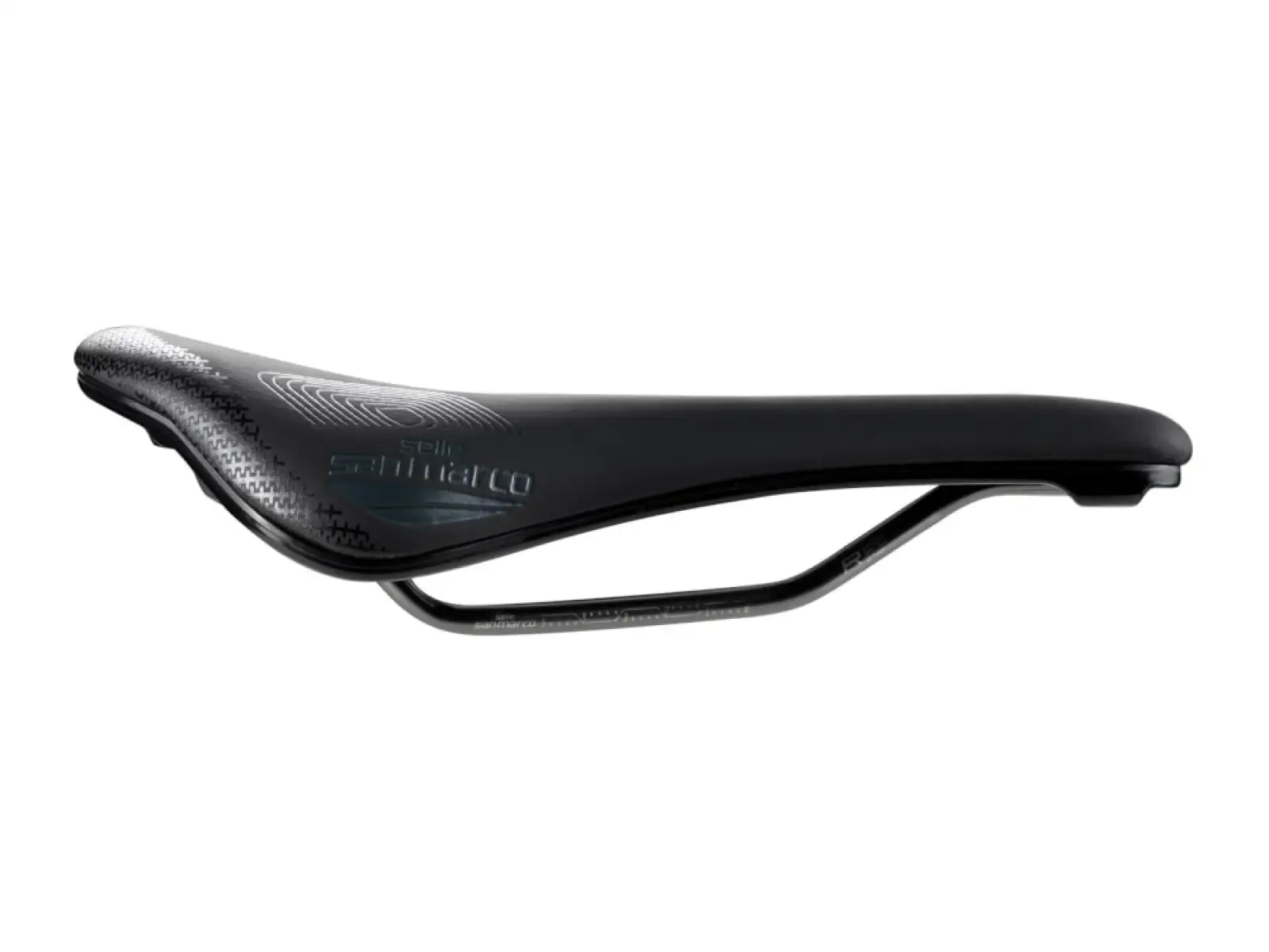 Selle San Marco Shortfit 2.0 Supercomfort Open-Fit Racing Narrow Sattel Schwarz