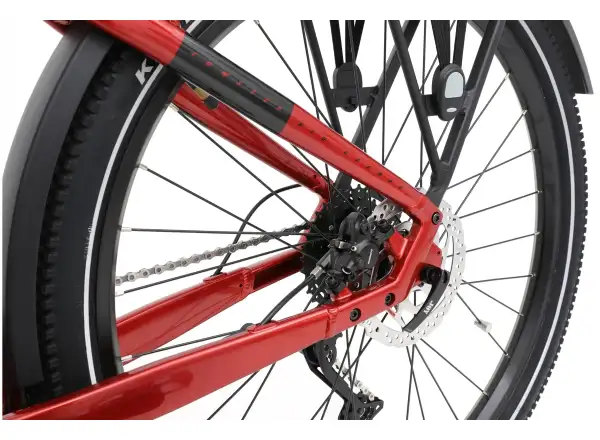 APACHE Rio Grande 3 MX 720 Wh Tiefeinsteiger E-Bike rot