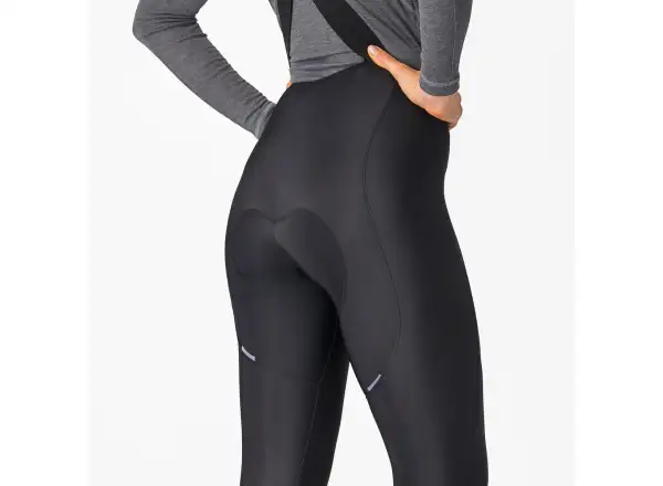 Castelli Espresso Bibtight Damen Radhose mit Träger und Polster Schwarz