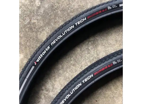 Vittoria Revolution Tech Reflective G2.0 27,5x2,00" Trekking-/City-Reifen Draht