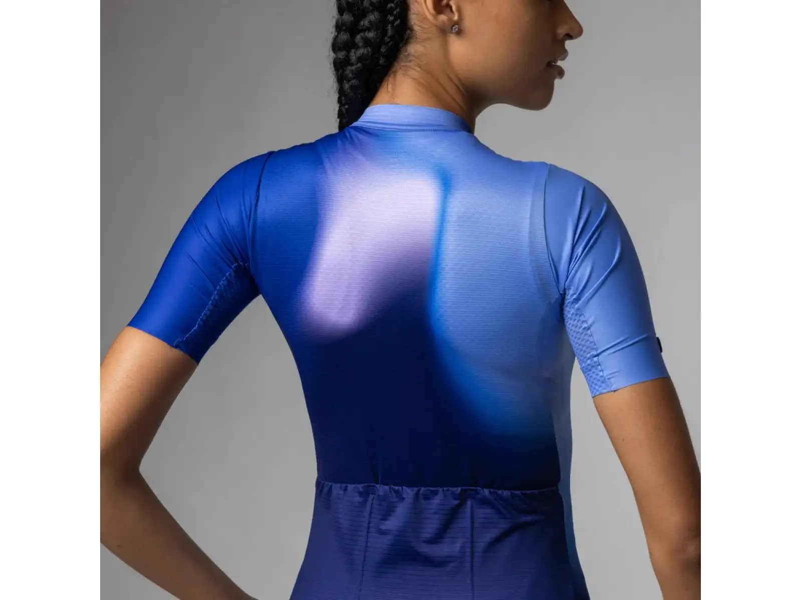 Damen Fahrradtrikot Alé PR-E Flash kurzärmlig blau