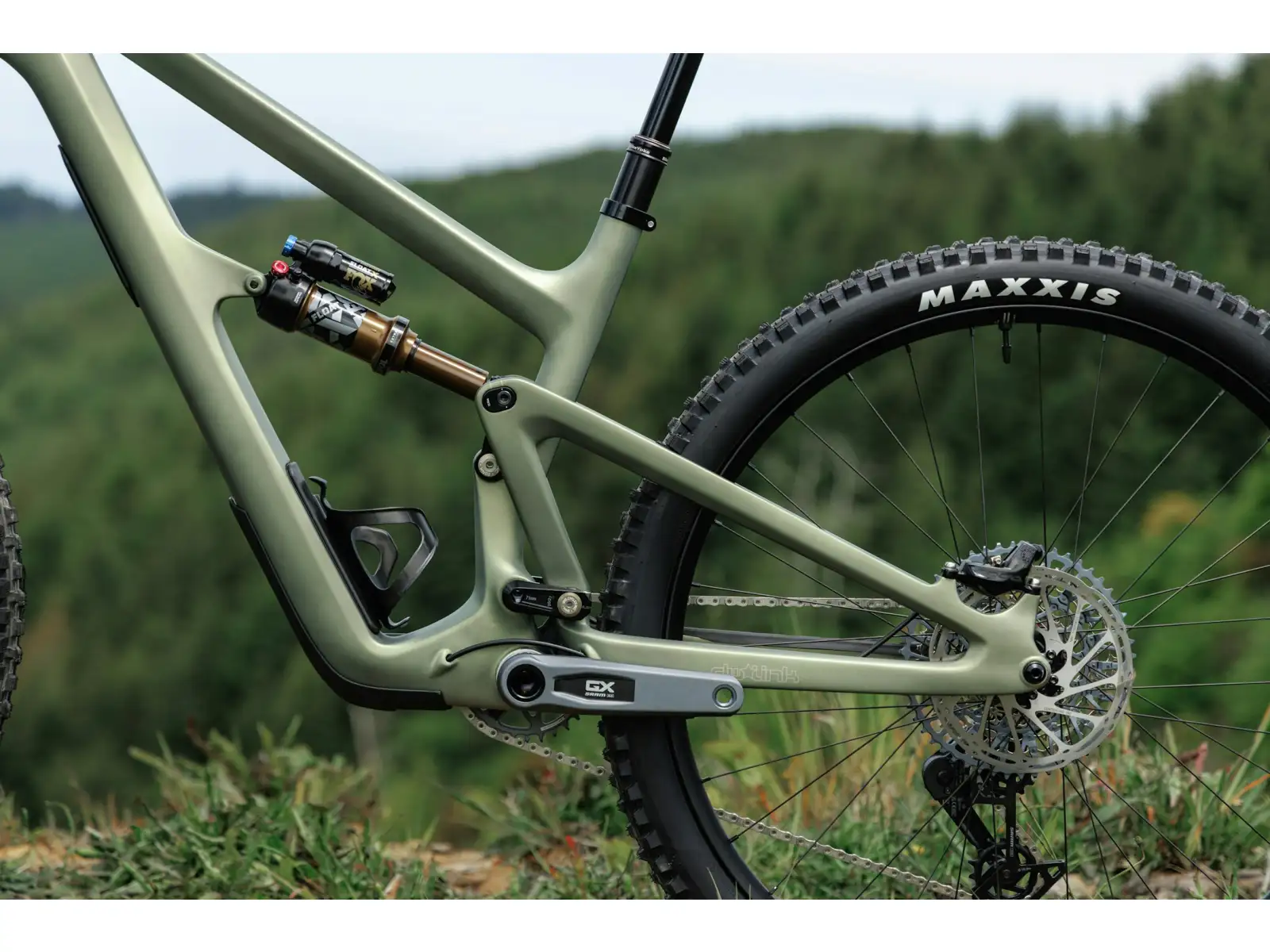 Ibis Ripmo V3 GX Eagle AXS Mountainbike Olive Swamp Monster