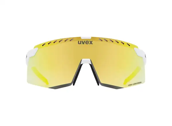 Uvex Pace Stage CV Brille White Matt/Mir. Gold