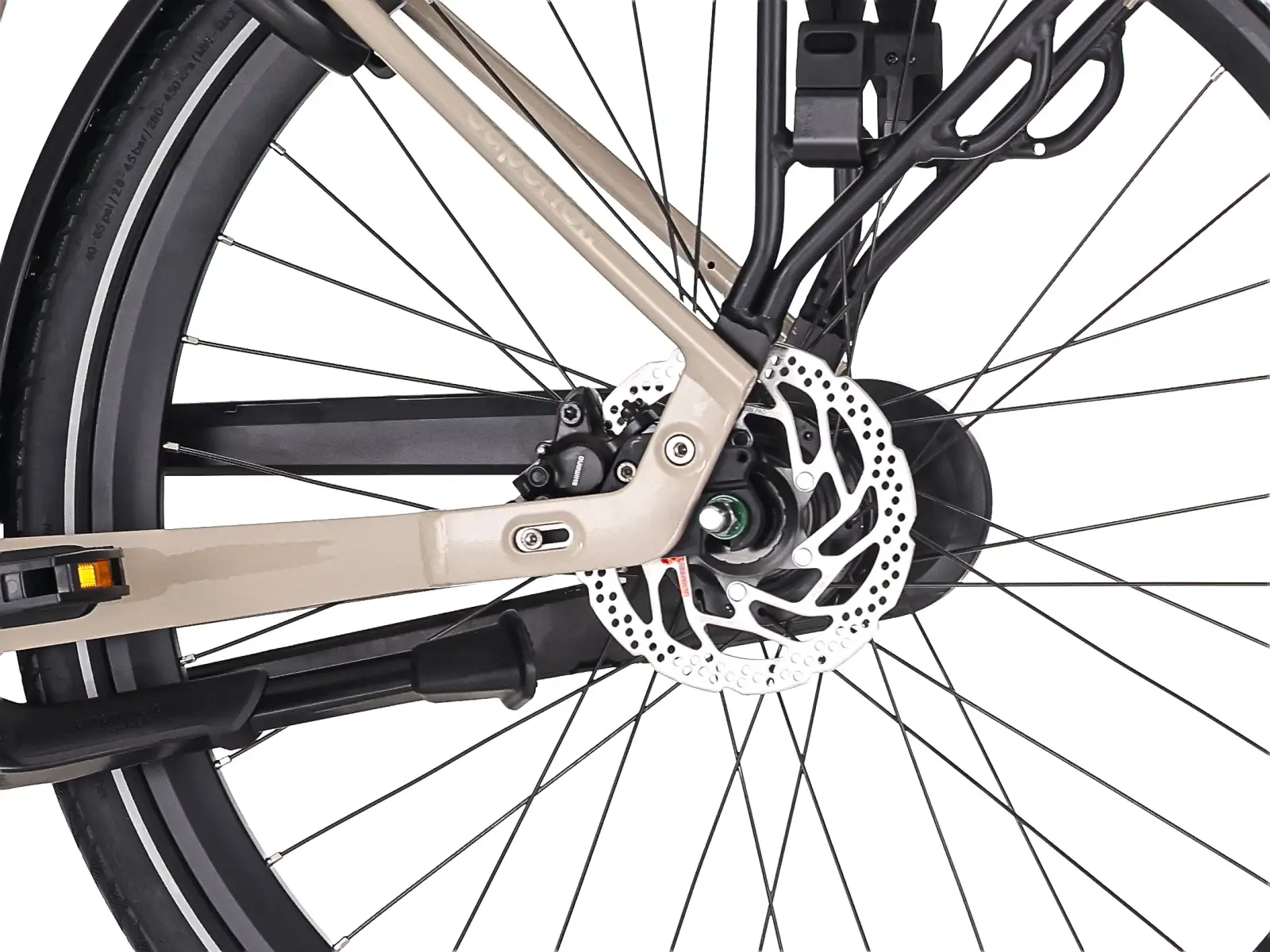 Superior eWAY 6.1 City E-Bike Gloss Dust
