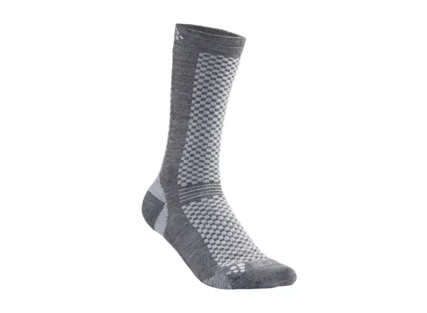 Craft Warm Mid Socken 2 Paar grau