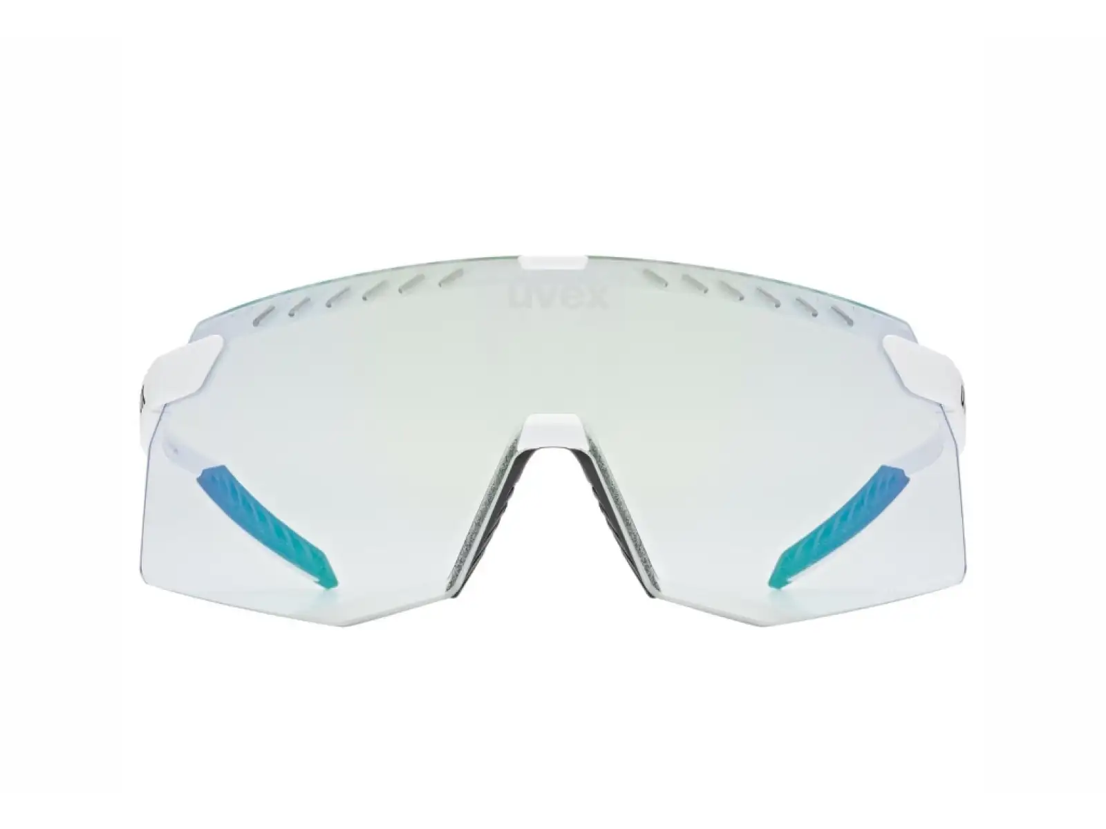 Uvex Pace Stage Variomatic Brille White Matt/Mirror Green