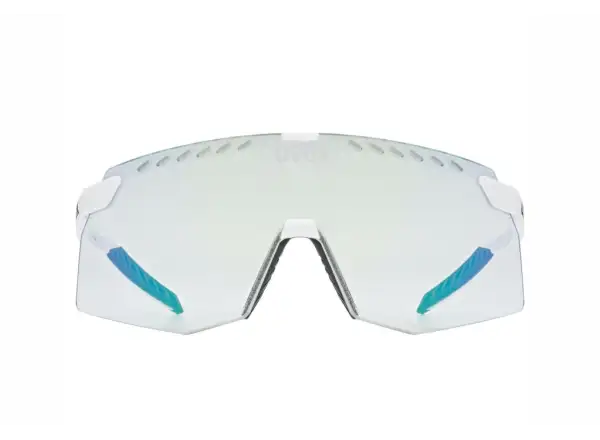 Uvex Pace Stage Variomatic Brille White Matt/Mirror Green