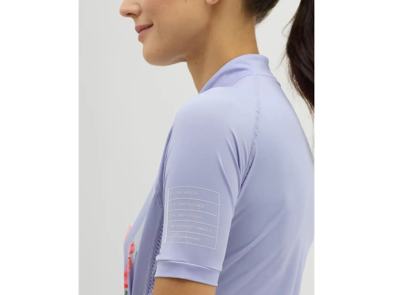 Silvini Calnia Damen Trikot Kurzarm Lilac/White