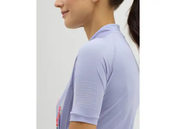 Silvini Calnia Damen Trikot Kurzarm Lilac/White