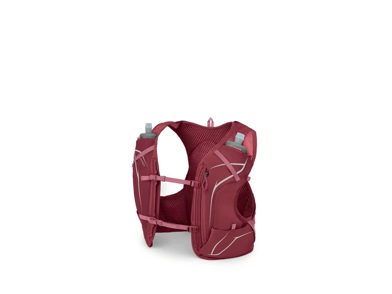 Osprey Dyna 1.5 Weste 1,5 l + 2x Flasche 0,5 l Kakio Manuka Pink