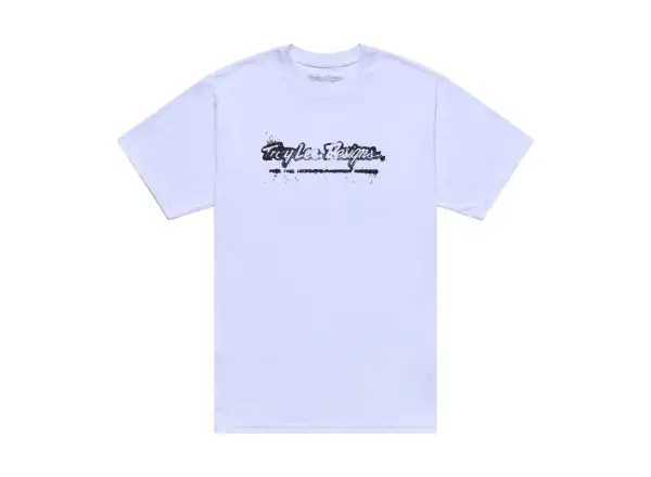 Troy Lee Designs Repeat Herren T-Shirt Kurzarm White