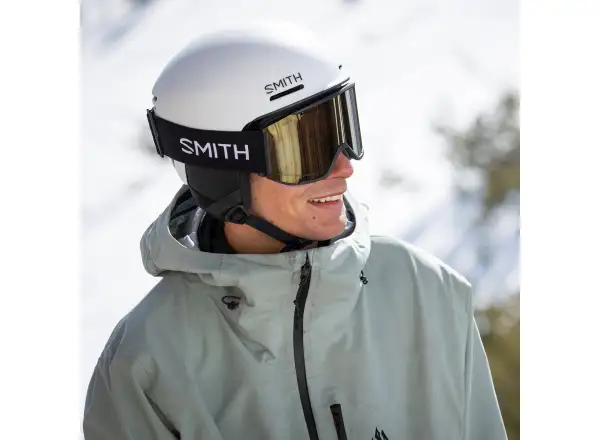 Smith Method Pro MIPS Skihelm Matte White