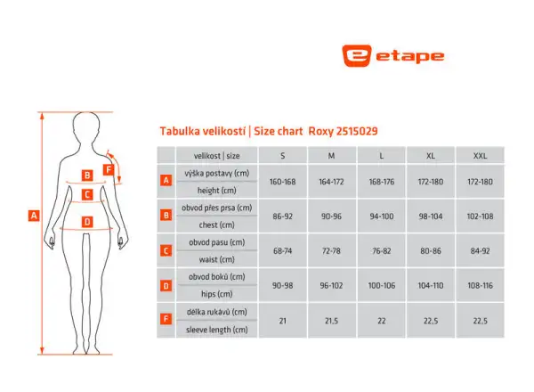 Etape Roxy Damen Loose-Trikot Kurzarm pink/weiß