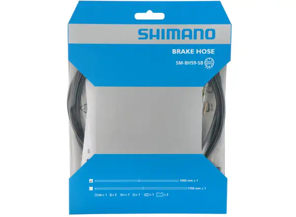 Shimano SM-BH59-SB Bremsschlauch 1000 mm, gerade – Banjo