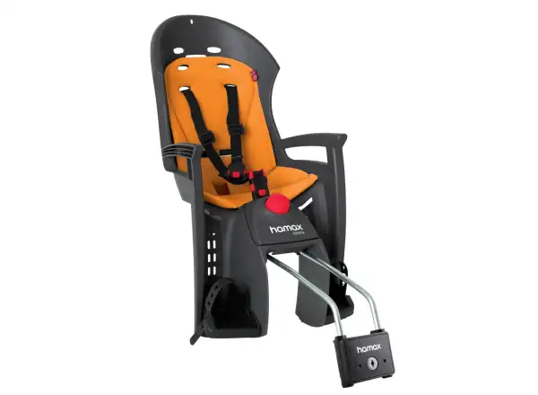 Hamax Siesta new Kindersitz hinten grau/orange