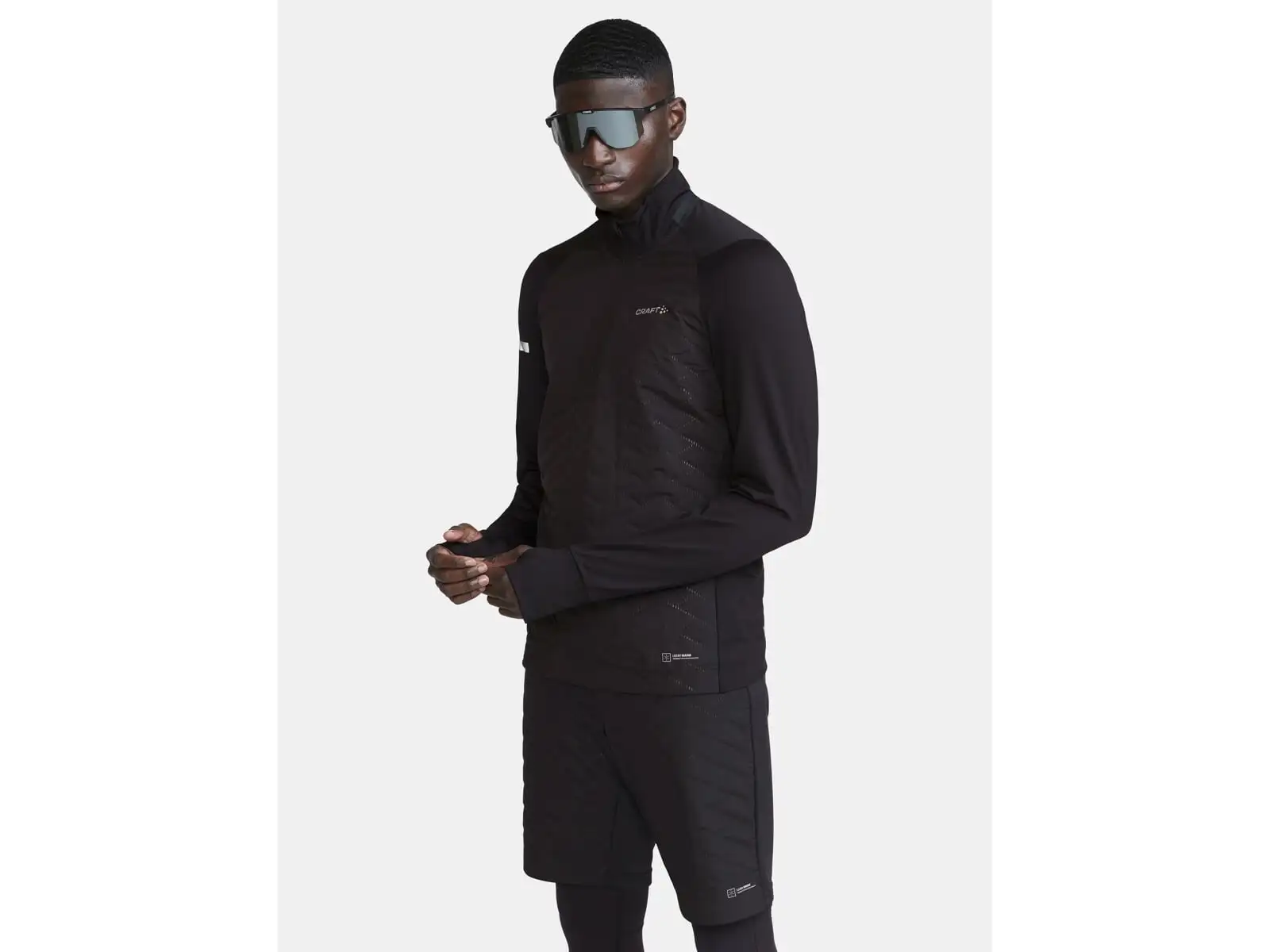 Craft ADV SubZ Sweater Herren Laufjacke Black