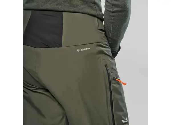 Salewa Sella 3L Powertex Herren Hose Dark Olive