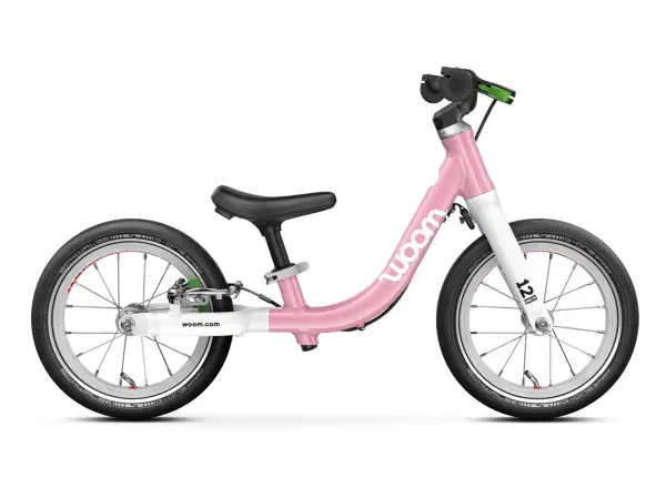 Woom GO 1 Kinderlaufrad 12" Powder Pink