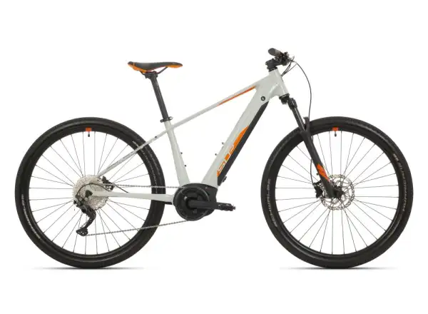 Superior eXC 7039 B Elektro-Mountainbike Gloss Grey/Orange.