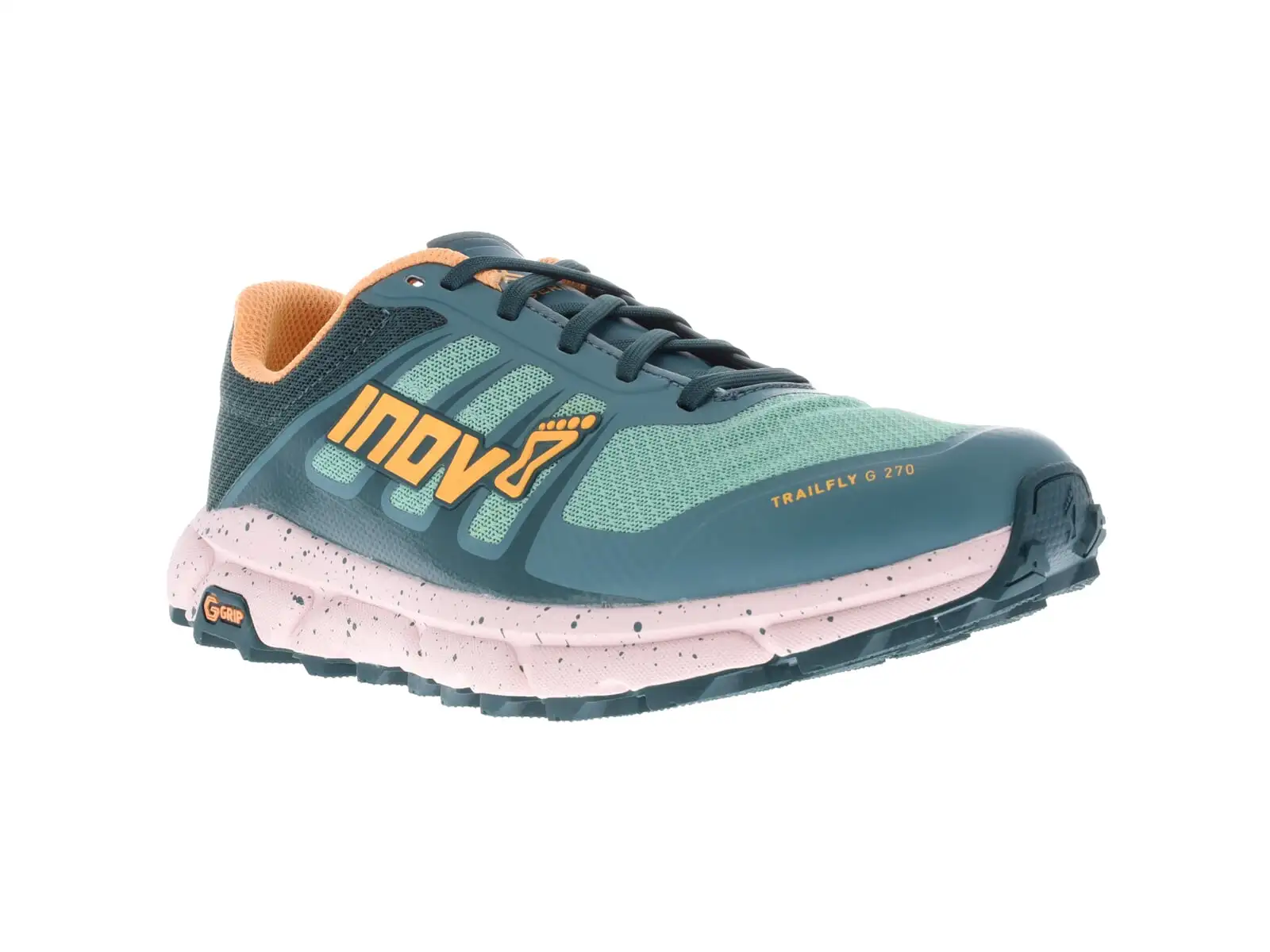 Inov-8 Trailfly G 270 v2 Damen Laufschuhe Pine/Peach