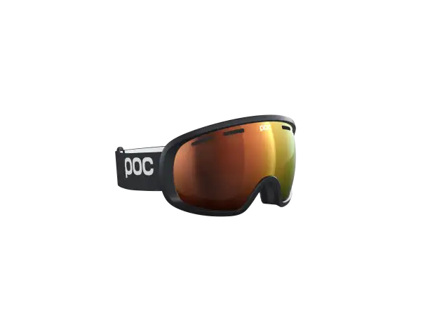 POC Fovea Skibrille Uranium Black/Partly Sunny Orange