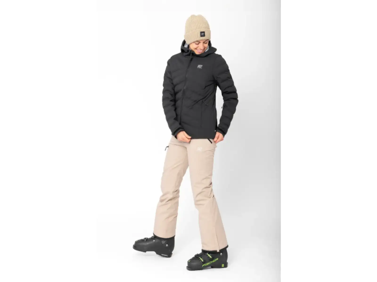 2117 of Sweden Ajke Damen Skijacke schwarz