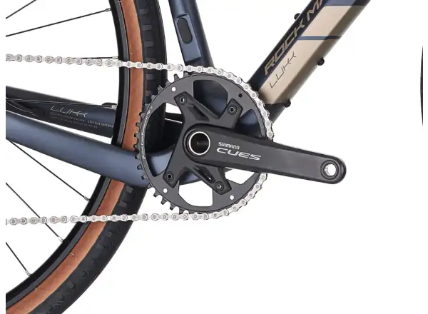Rock Machine Lukk Cr 10 Gravelbike Matte Deep Ocean Blue
