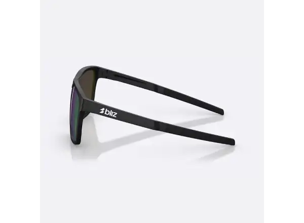 Bliz A001 Sonnenbrille – Black/Brown mit Purple Multicolor Style