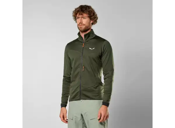 Salewa Sella Crevasse Herren-Fleecejacke Golden Brown