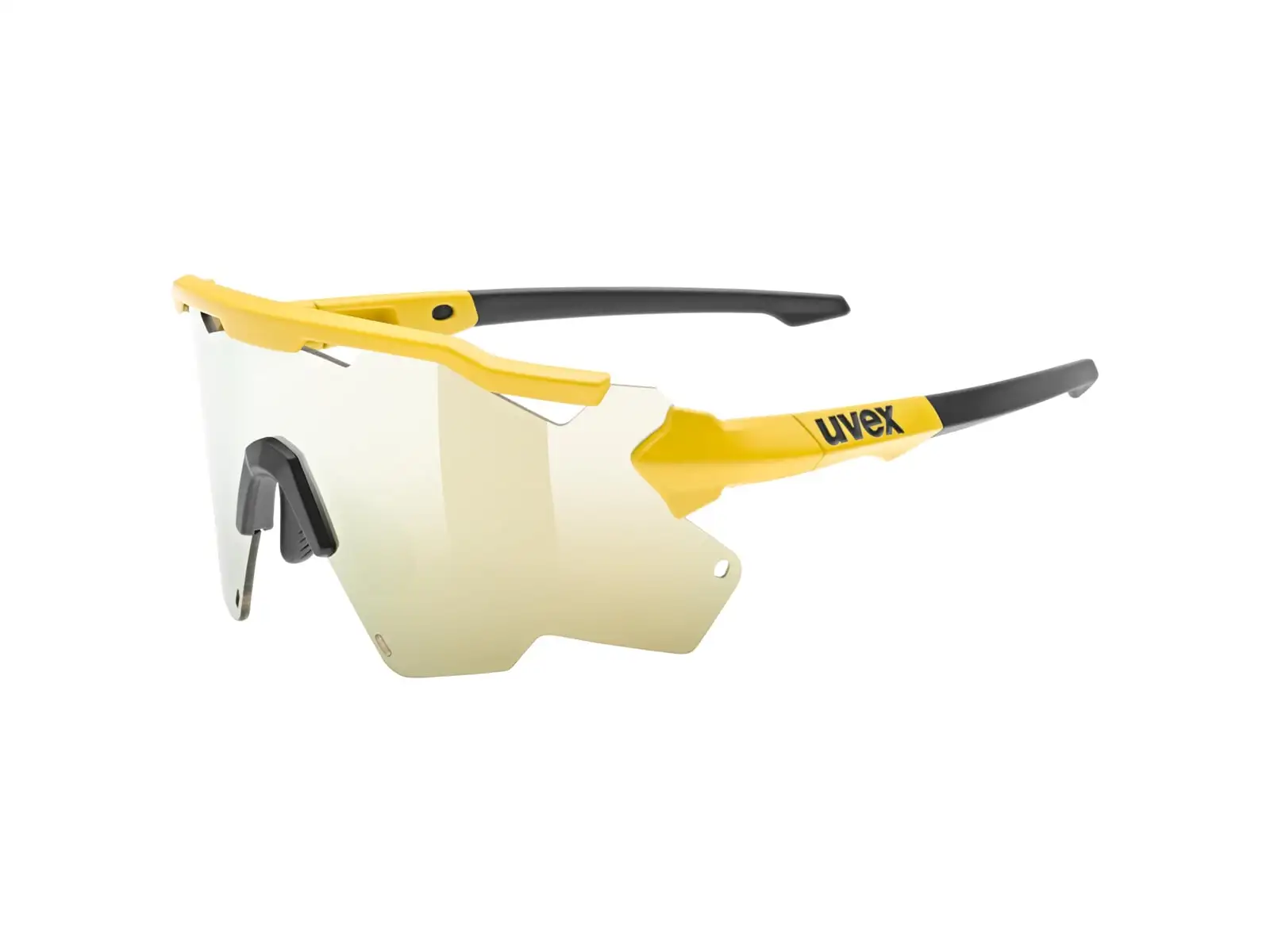 Uvex Sportstyle 228 Fahrradbrille Sunbee Black Mat/Mirror Yellow