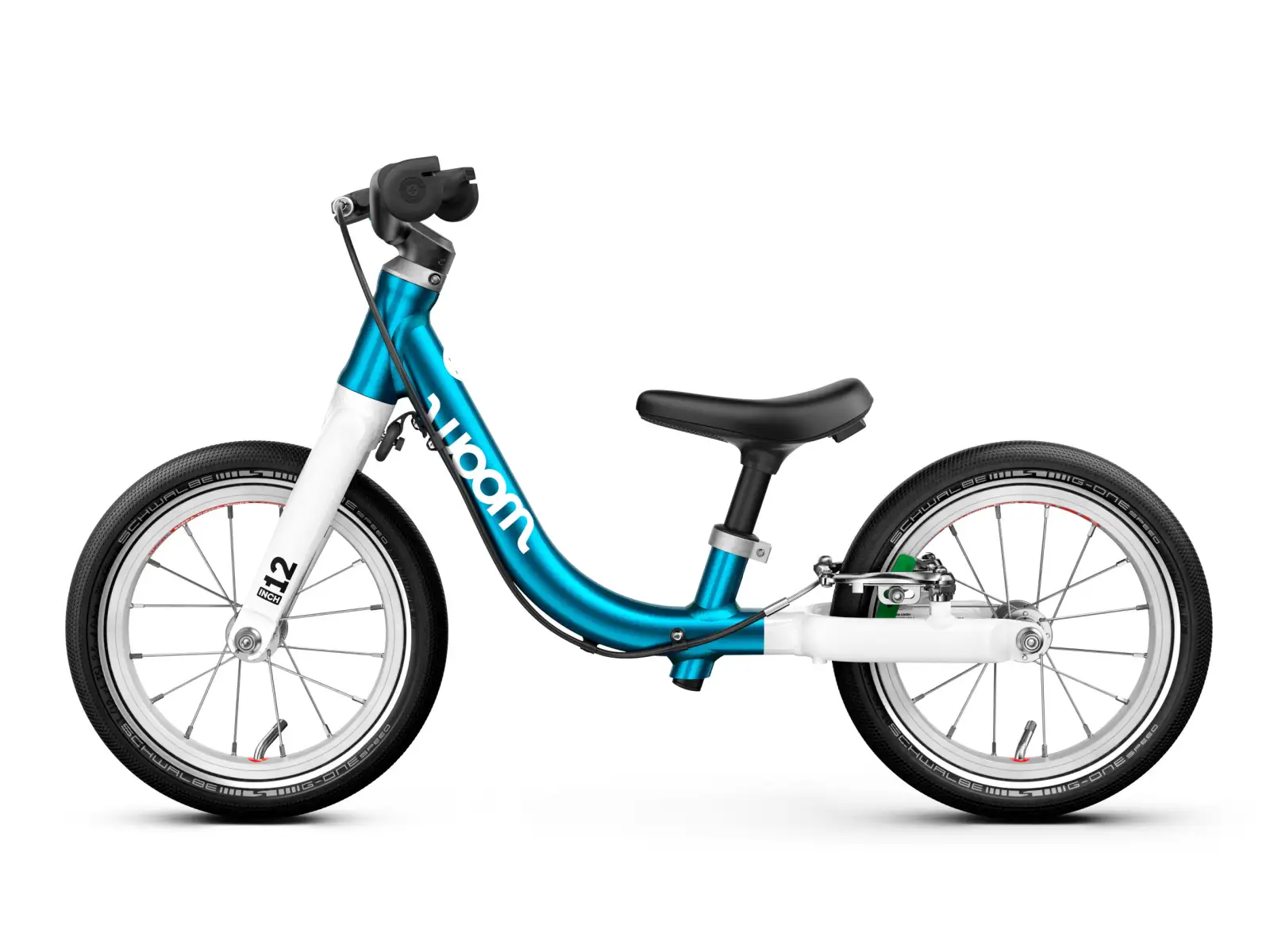 Woom GO 1 Kinderlaufrad 12" Metallic Blue