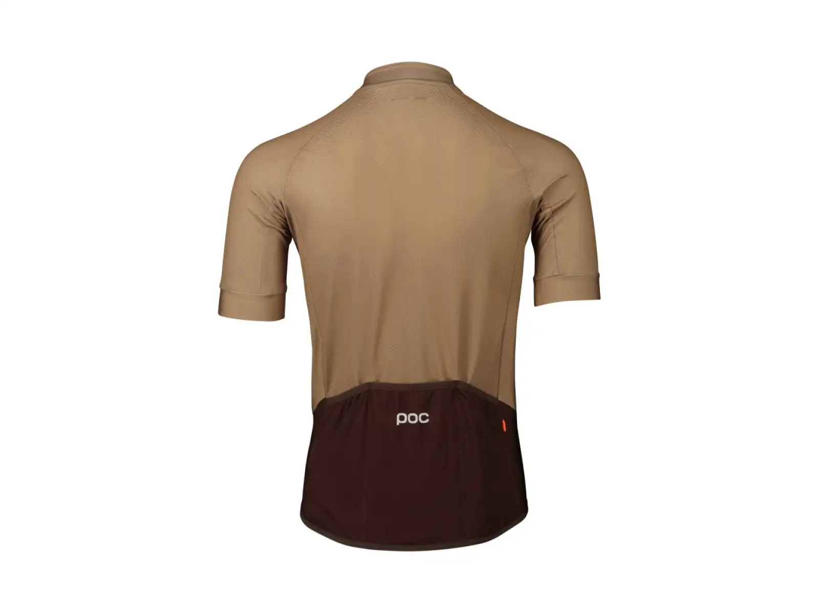 POC Essential Road Logo Herren Kurzarmtrikot jasper brown/axinite brown