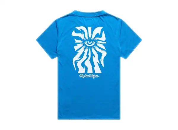 Troy Lee Designs Lilium Ride Damen T-Shirt Kurzarm One Eye Aero Blue
