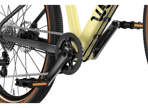 Woom 4 EXPLORE Kinderfahrrad mellow yellow
