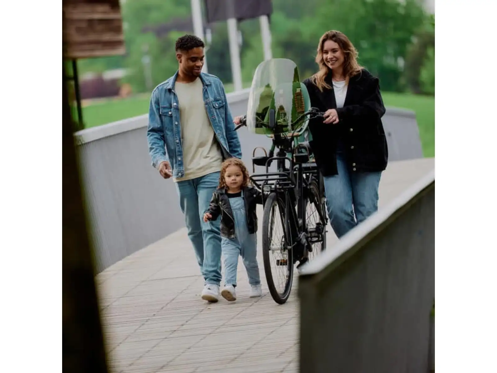 Urban Iki vordere Windschutzscheibe mit UV-Filter Icho Green